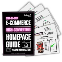 High Converting E-commerce Homepage Design Guide – step-by-step strategies to optimize layout, visuals, and copy for higher sales.”